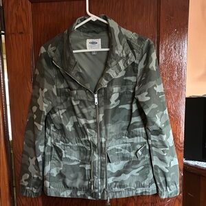 Old Navy Camouflage Jacket